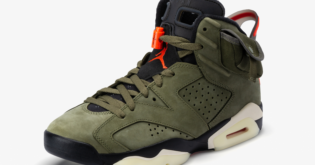 travis scott jordan 6 model id
